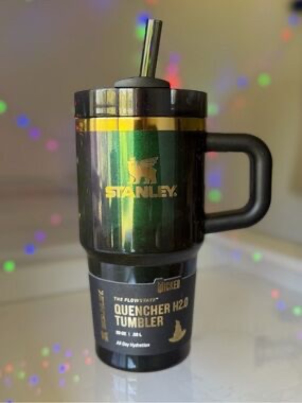 NWT Stanley 20oz H2.0 Flowstate Quencher Elphaba Wicked for Good